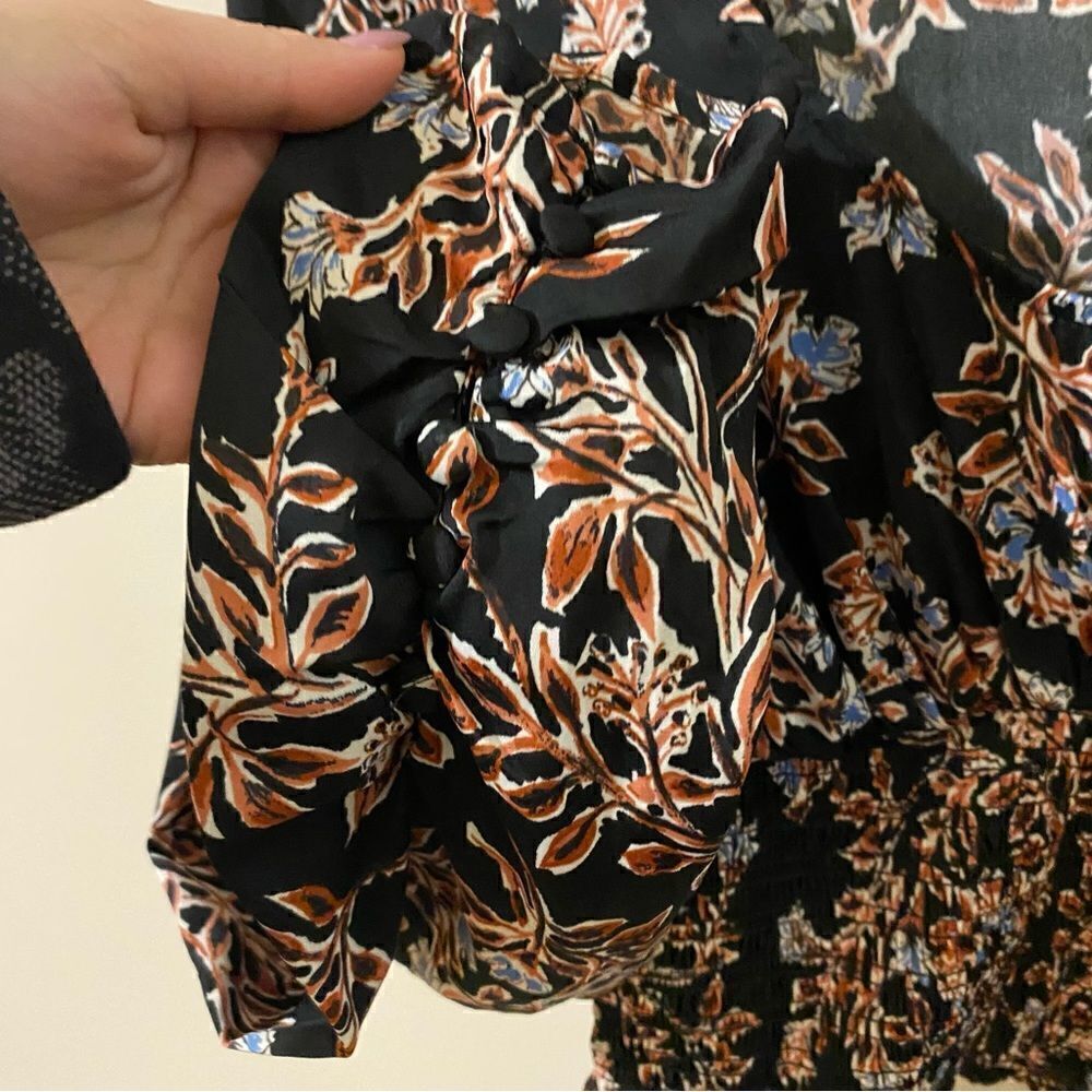 Free People Santiago Scoop Neck Printed Top - Picture 11 of 16